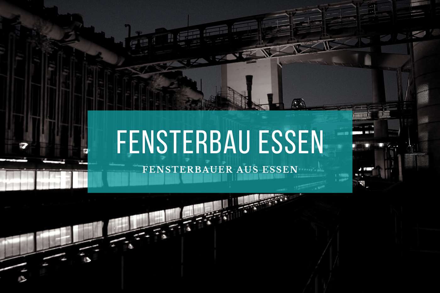 Fensterbau Essen