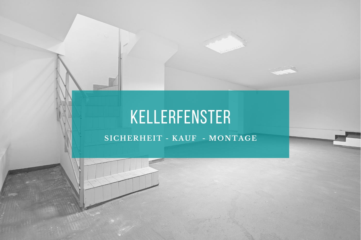 Kellerfenster kaufen, Kellerfenster einbauen.